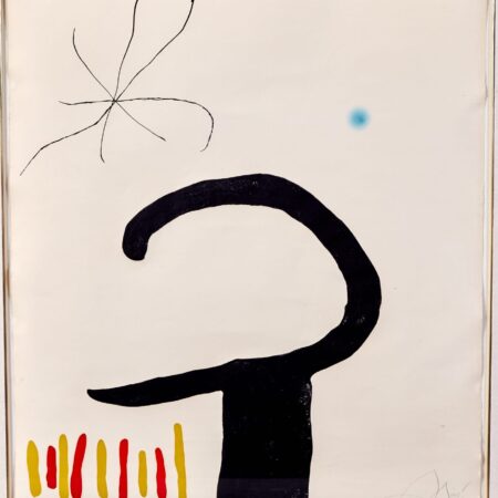 Joan Miro Espriu Aquatint Etching on Paper D.875