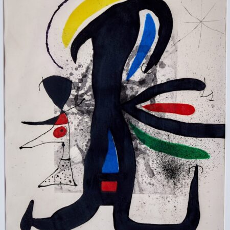 Joan Miro Une Telle Et Son Petit Mari Etching D.540