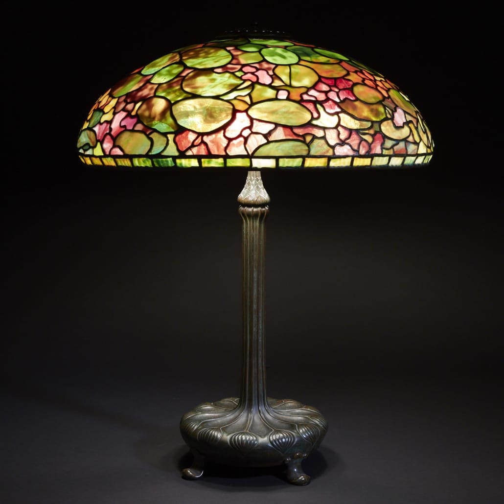 the lamps of louis comfort tiffany