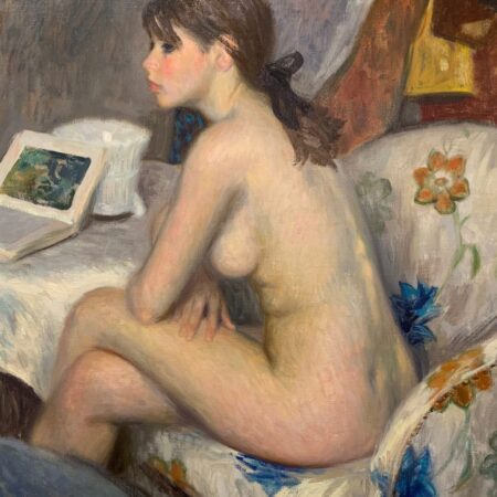 Ramon Pichot ""Desnudo en Tonas Claros"" Oil on Canvas
