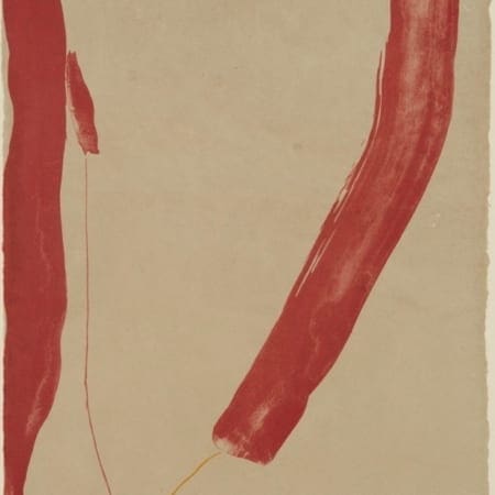 Helen Frankenthaler ""A Slice of the Stone Itself"" Lithograph