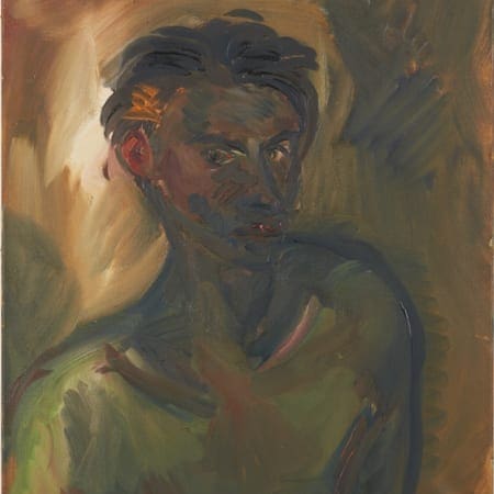 Rainer Fetting ""Klaus"" 1983 Oil on Canvas