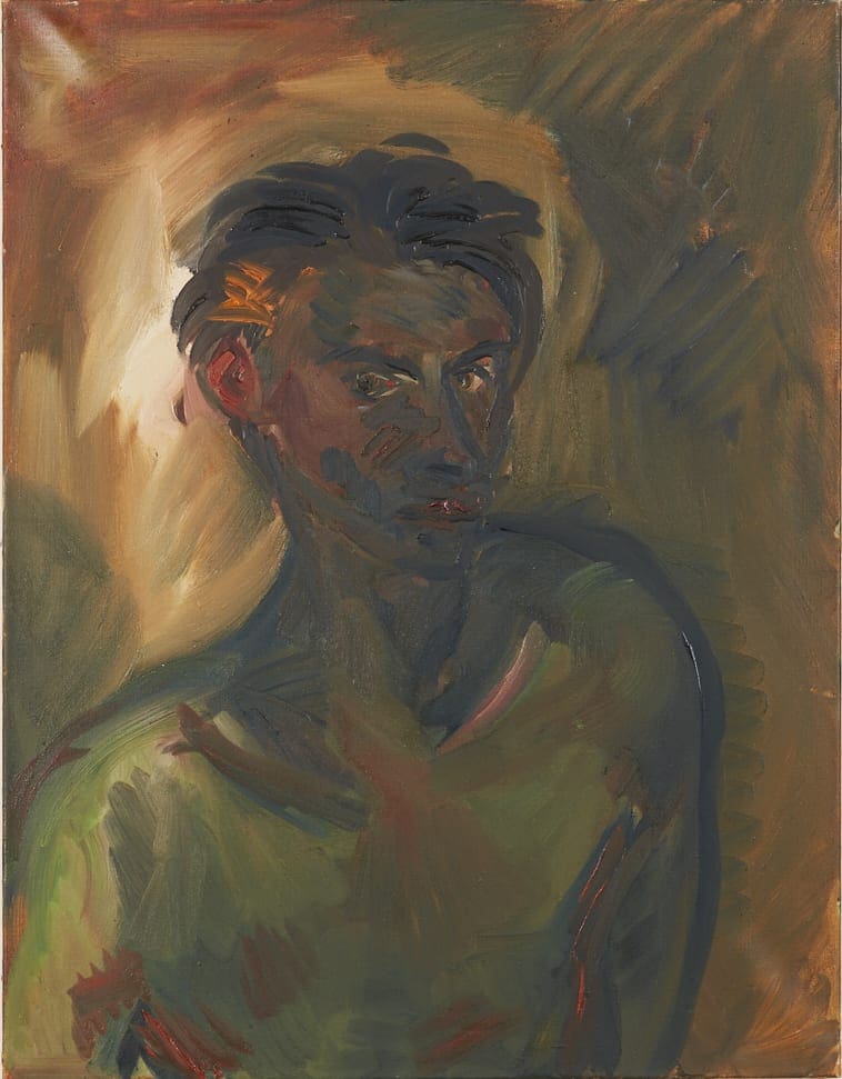 Rainer Fetting ""Klaus"" 1983 Oil on Canvas