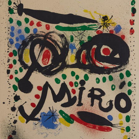 Miro Philadelphia Museum of Art Lithograph M. 502