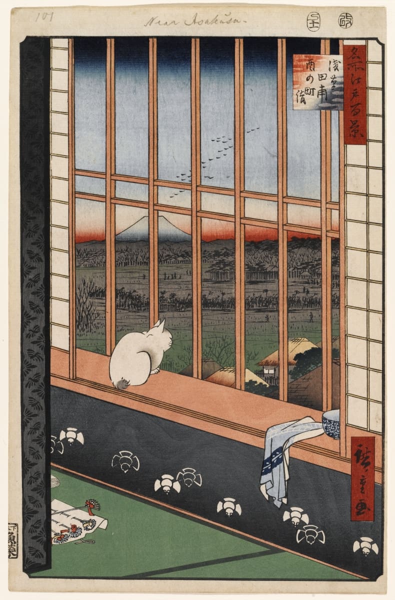 Cats in Japanese Woodblock Prints - Revere Auctions