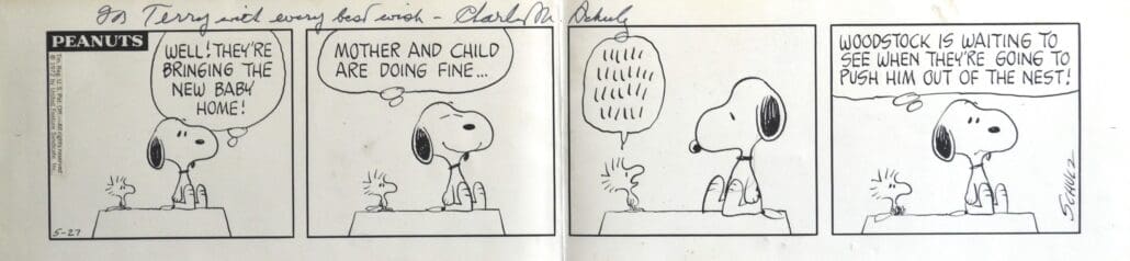 How To Sell An Original Charles Schulz Peanuts Cartoon Revere Auctions