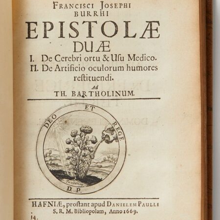 Giuseppe Francesco Borri "Epistolae duae" 1669