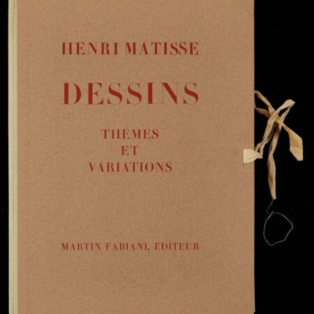 Henri Matisse "Dessins: Themes et Variations" Numbered
