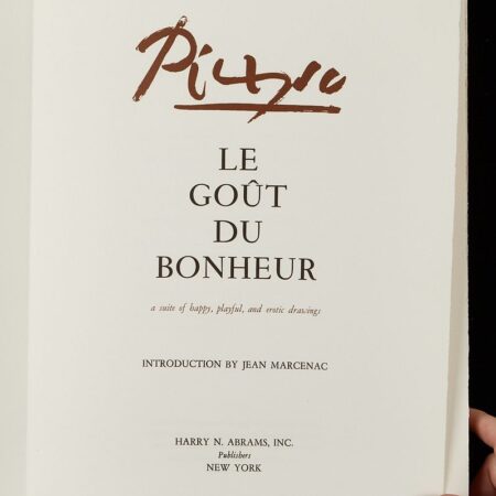 Picasso "Le Gout du Bonheur" Limited Edition Book