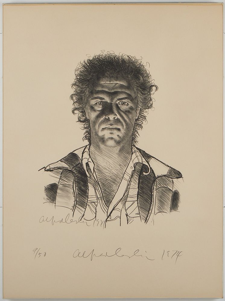 Alfred Leslie Self Portrait