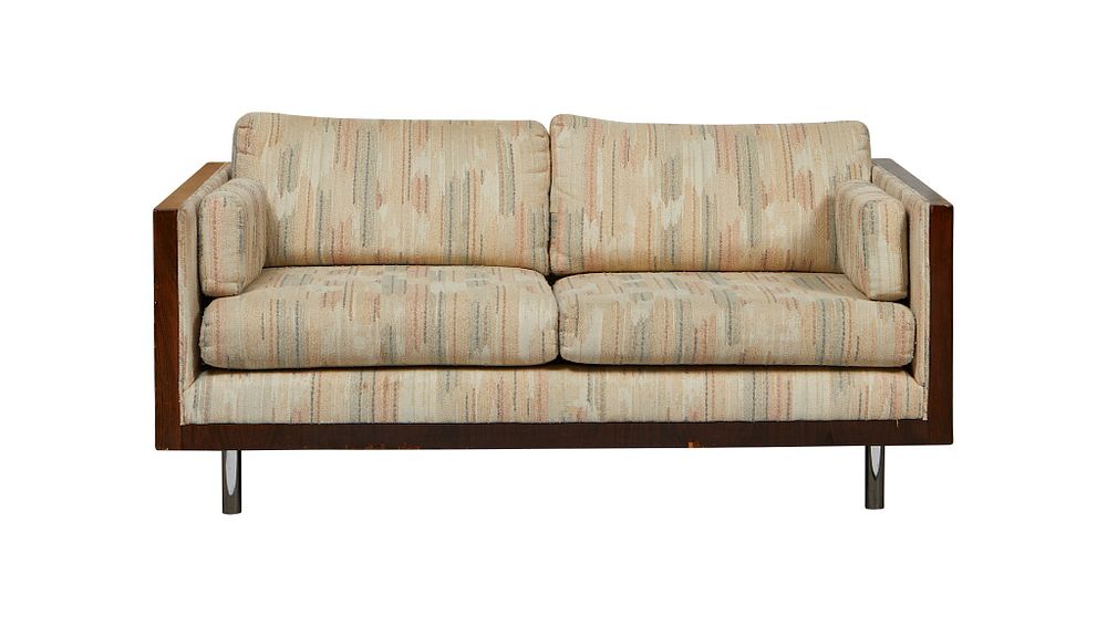 Milo Baughman MCM Settee Thayer Coggin