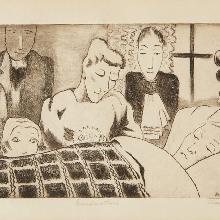 Clara Mairs "Grandmother" Lithograph