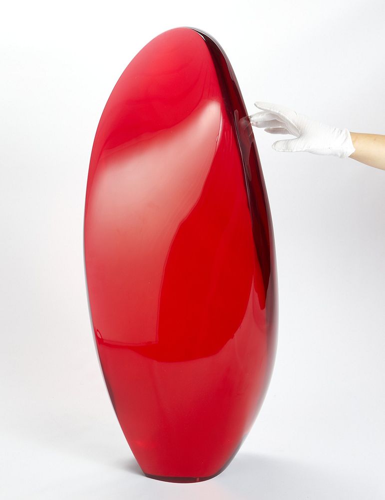 Red von Koelnau Abstract Resin Sculpture