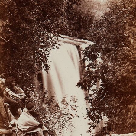 Benjamin Upton Minnehaha Falls Photograph