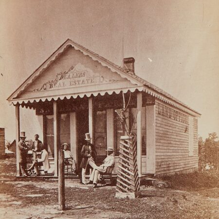 Benjamin Upton First Real Estate Office Photograph