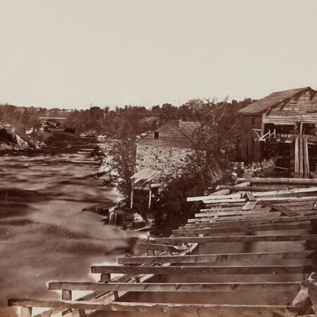 Benjamin Upton Old Government Flour Mill Photograph