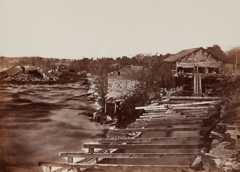 Benjamin Upton Old Government Flour Mill Photograph