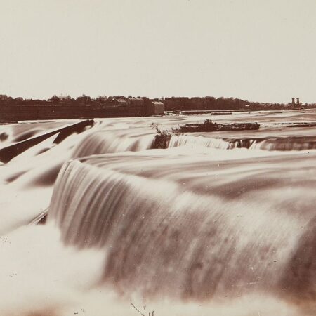 Benjamin Upton St. Anthony Falls 1863 Photograph