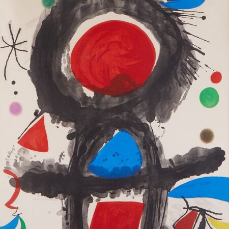 Joan Miro "Pic de la Mirandole" Etching