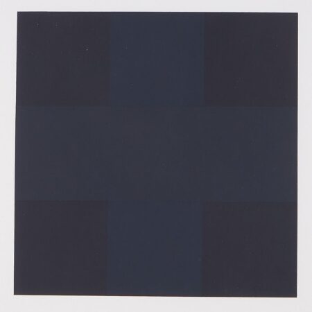 Ad Reinhardt Untitled from X + X