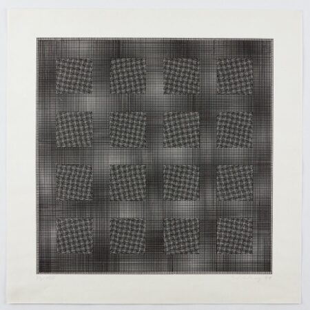 Ludwig Wilding Op-Art Screenprint 1971