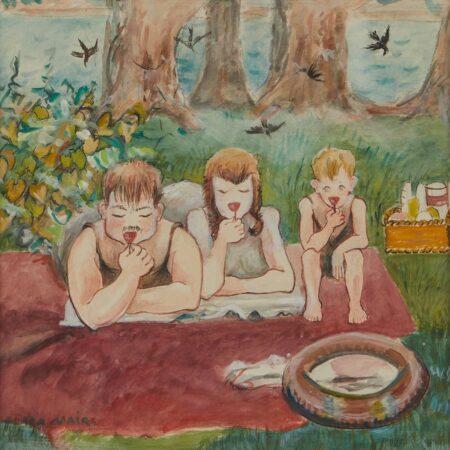 Clara Mairs "Picnic" Painting