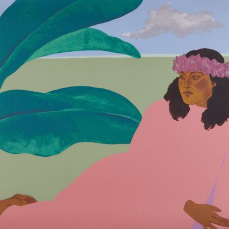 Pegge Hopper Lithograph "Kailua Noon B"