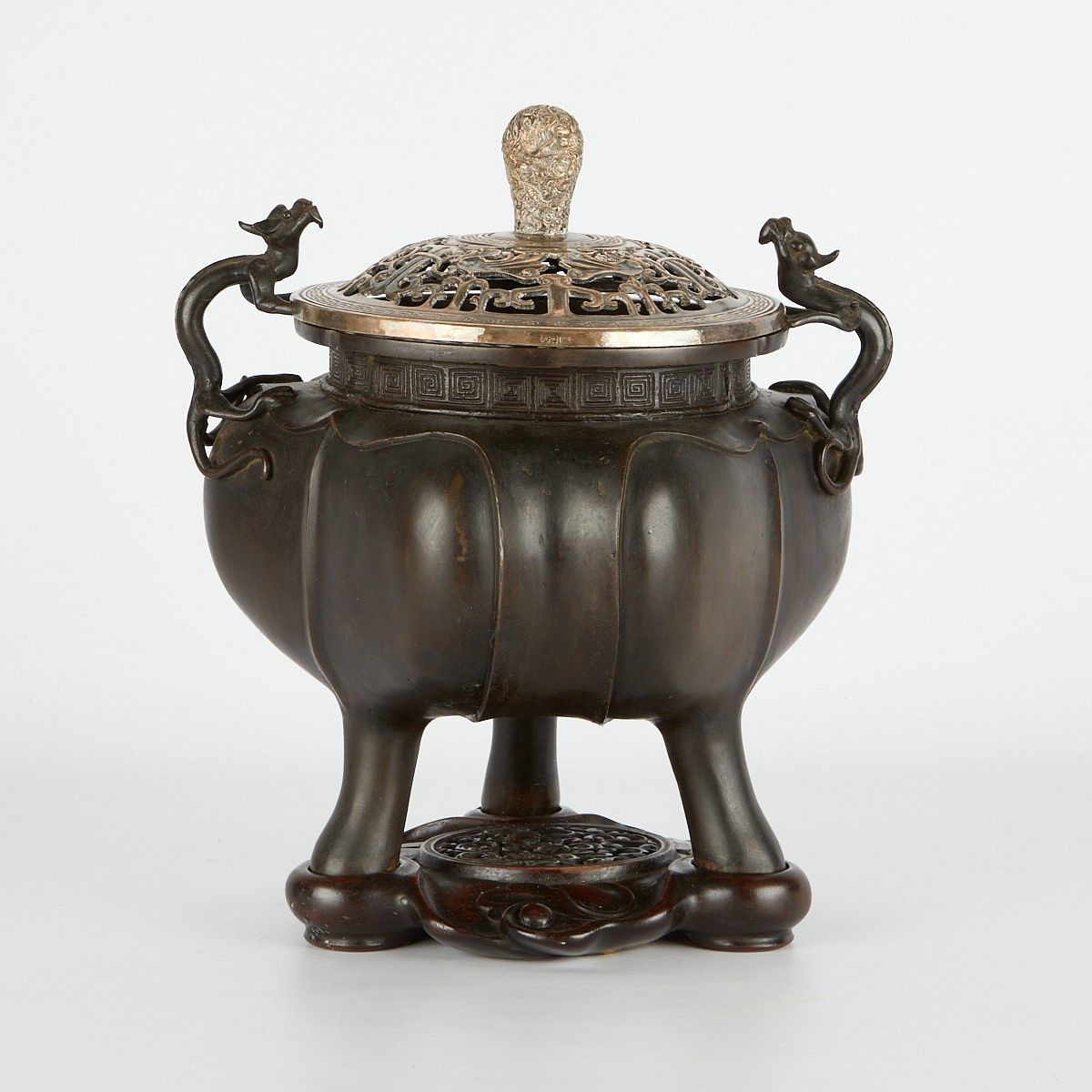 19th c. Chinese Bronze Censer