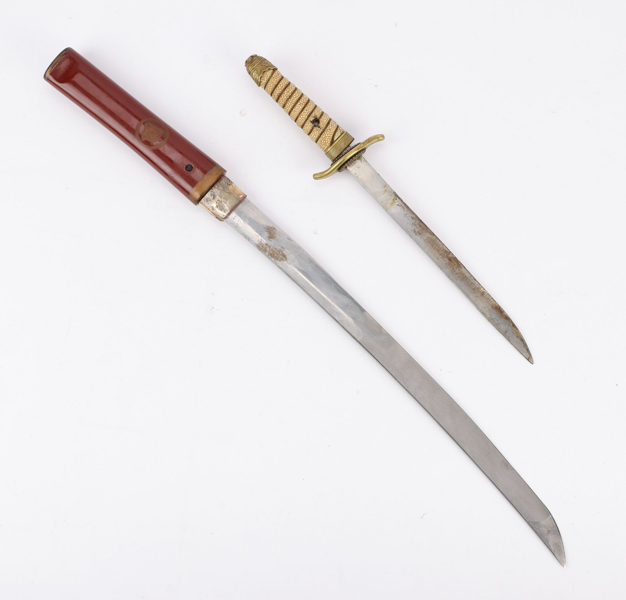 2 Japanese WWII Blades Swords