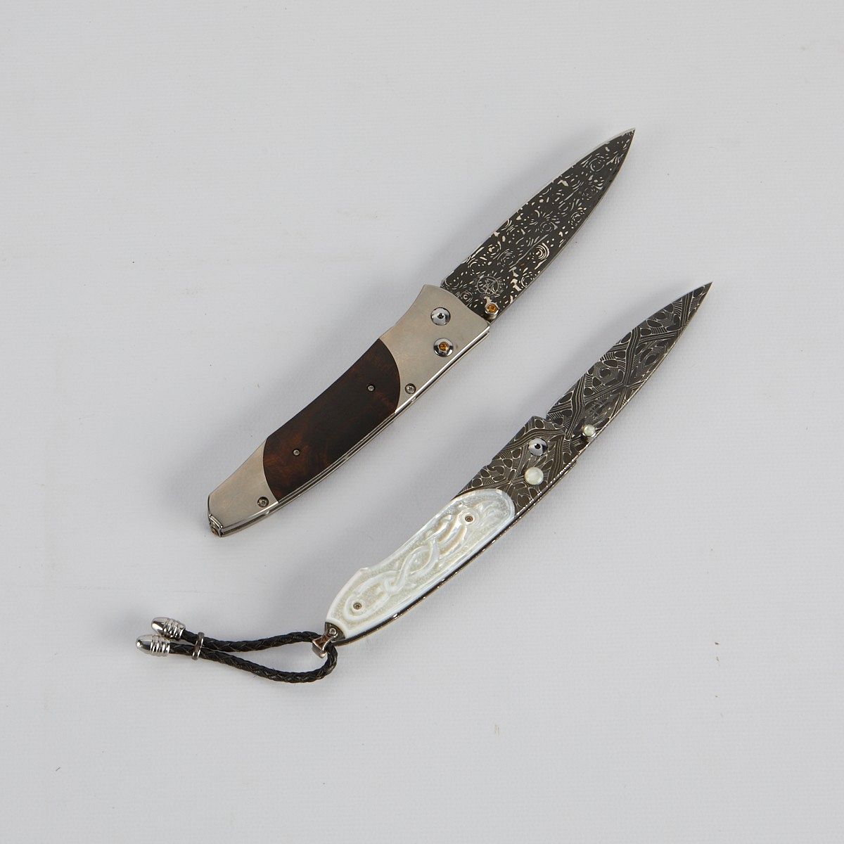 2 Ltd. Ed. William Henry Studio Folding Knives