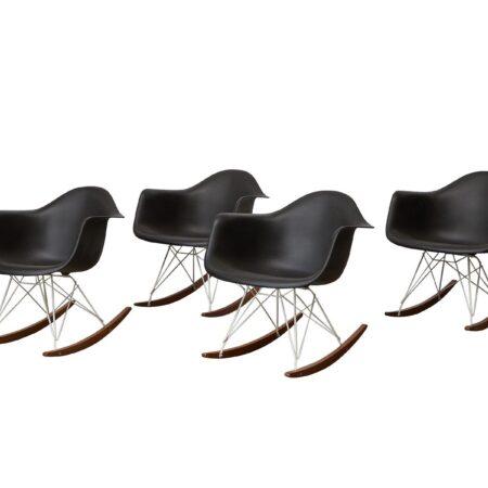 Set 4 RAR Chairs by Eames for Herman Miller