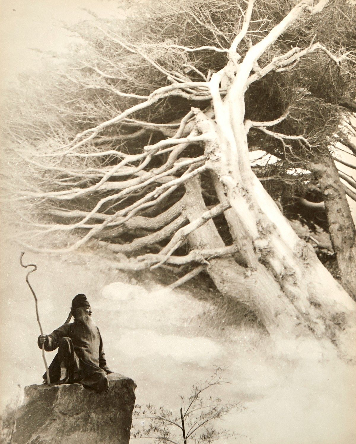 Chin San Long Photograph Zhang Daqian 1963