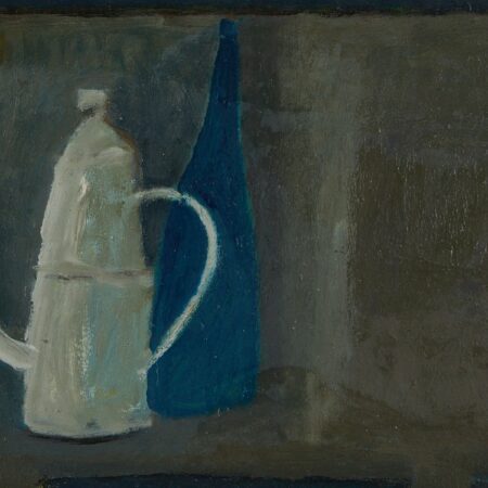 Klaas Gubbels "Still Life in Blue" Oil Painting