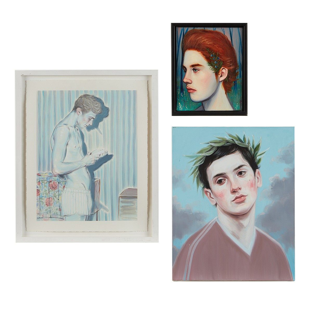 Three Kris Knight Paintings