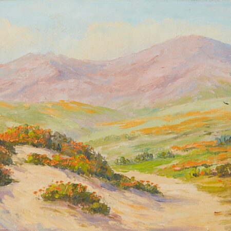 Herman Rose Oil on Canvas Landscape