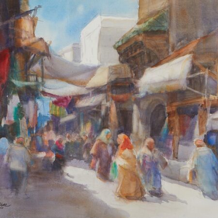 Cheng-Khee Chee "Morocco" Watercolor