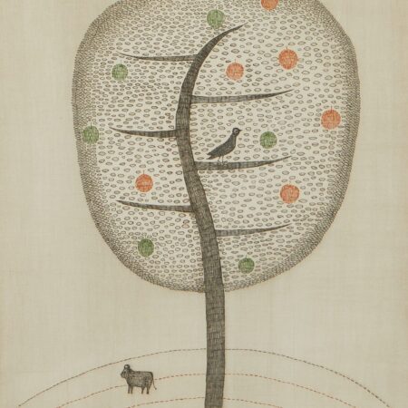 Keiko Minami "Apple Tree" Etching ca. 1966