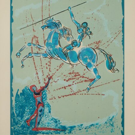 Salvador Dali "Joan of Arc" 1977 Lithograph