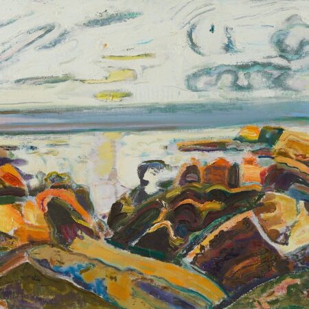 Bernard Chaet "Broken Sky I" Painting 1998-2000