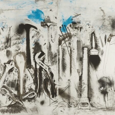 Jim Dine "The Sky In Madison, WI" Lithograph 2004