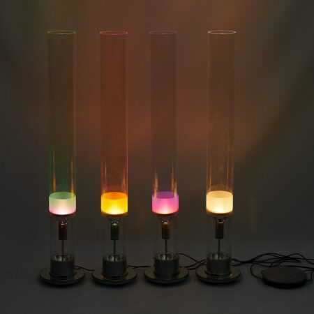 Set of Four Nicolin Artemide "Iride Metamorphosis" Lamps