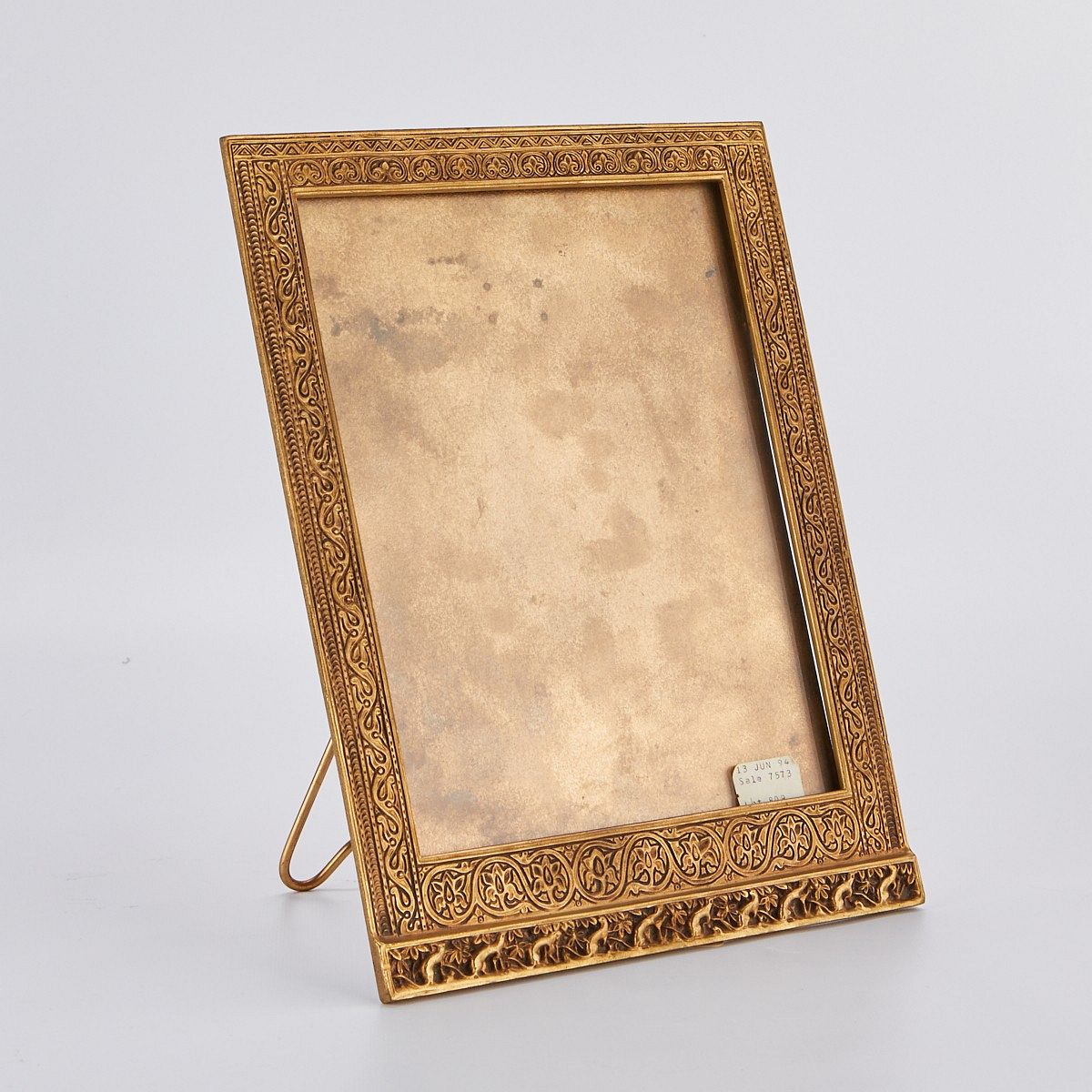 Tiffany Studios Gilt Bronze Venetian Pattern Frame