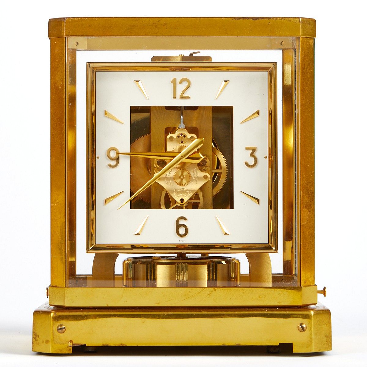 Jaeger LeCoultre Gold Atmos Table Clock