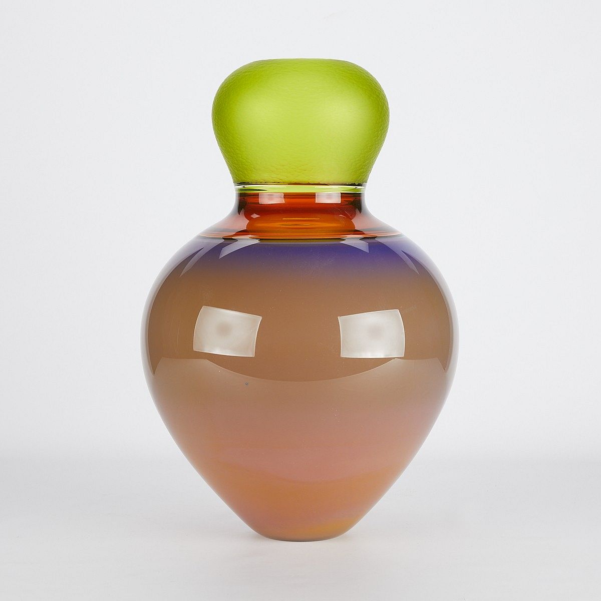 Sonja Blomdahl Blown Glass Vessel