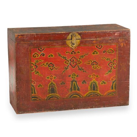 Tibetan Trunk with Chinese Symbols