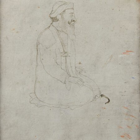 18th/19th c. Indian Portrait Drawing