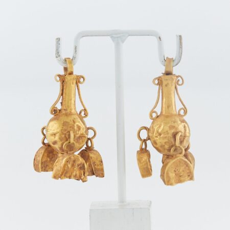 Ancient Parthian Gold Earrings