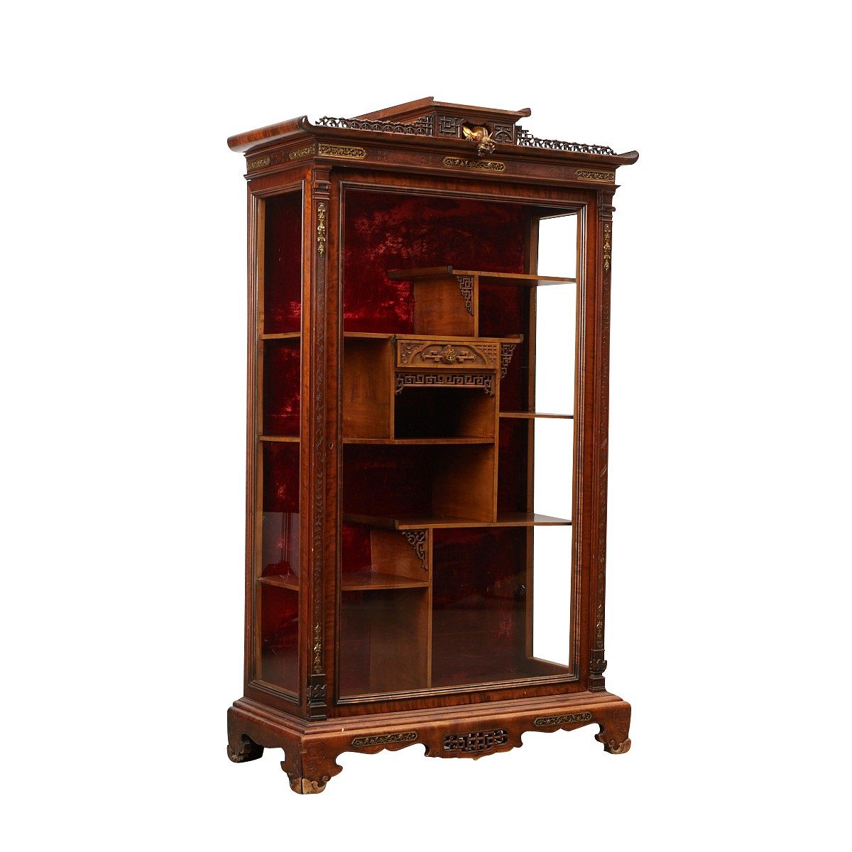 Large Gabriel Viardot Chinoiserie Cabinet