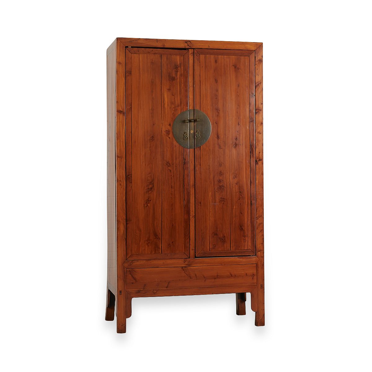 Chinese 20th c. Elmwood Cabinet