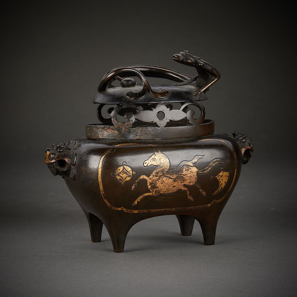 Chinese Ming Wanli Bronze Censer